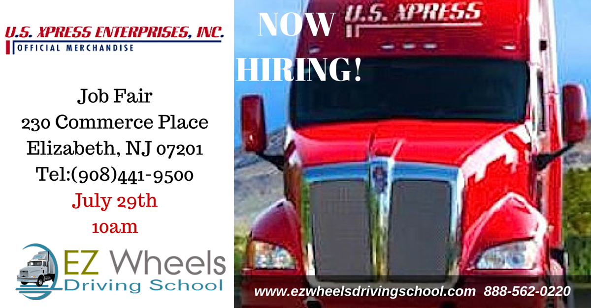 Now Hiring Truck Drivers Elizabeth NJ July 29 2016